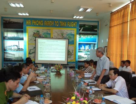 Hai Phong Authority facilitates maximum preferred condition for Trang Due Industrial Park and LGE project